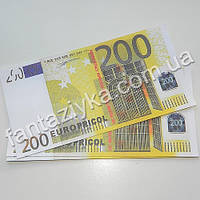 Грошова купюра сувенірна 200 євро