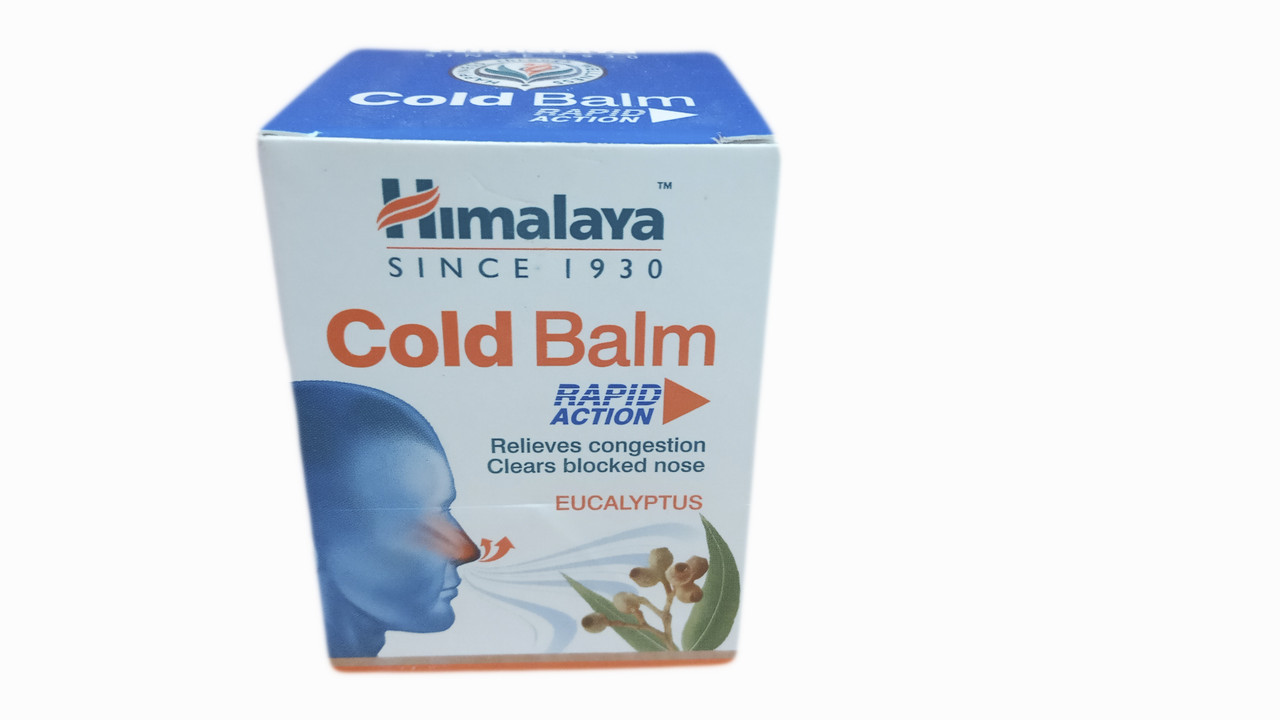 БАЛЬЗАМ COLD BALM 10 GM. HIMALAYA ВІД ПРОСТУДИ