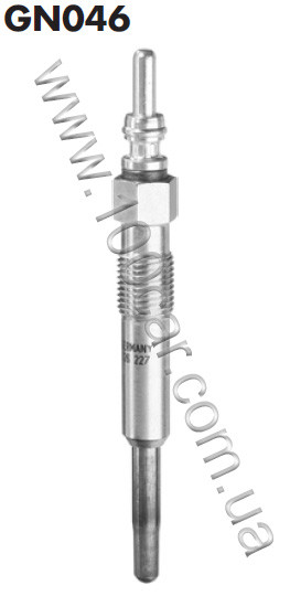 Штифтова свічка розжарення Beru GN046 0100226482 (Загальна довжина [мм]: 97, Монтажна глибина [мм]: 30, Розмір різьби: M10x1,0,, фото 1