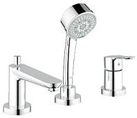 GROHE BauEdge Смеситель на борт ванны врезной на 3 отверстия