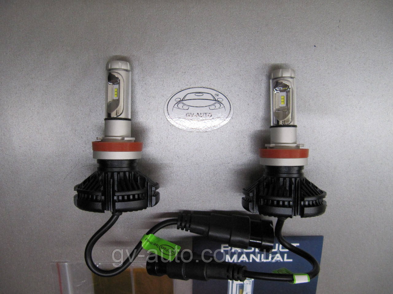 Комплект LED авто лампы X3 - h11 - 2 шт. 9 - 24V - фото 1 - id-p516591902