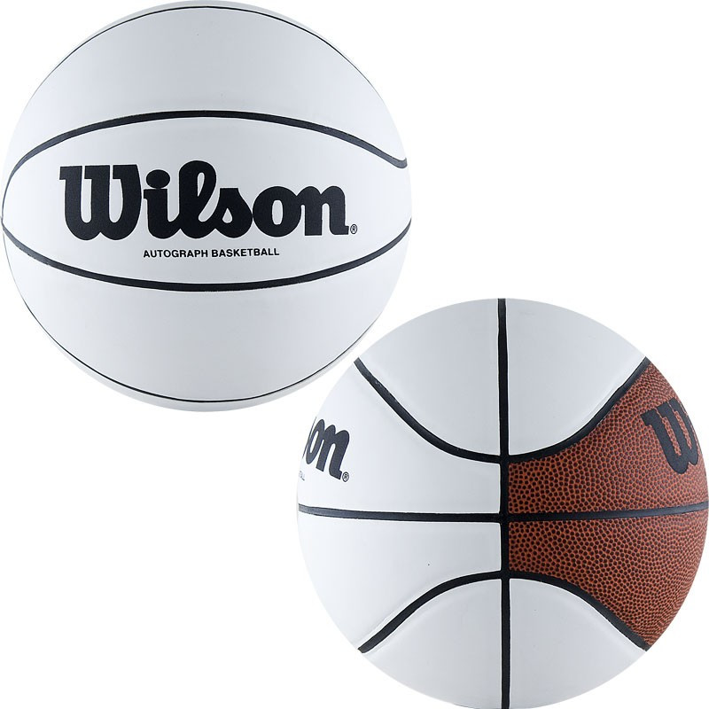 М'яч баскетбольний Wilson AUTOGRAPH MINI BBALL розмір 3 сувенірний (WTB0503)