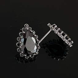 Елегантные сережки оптом, сережки з цирконієм