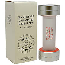 Davidoff Champion Energy туалетная вода 90 ml. (Тестер молокафф Чемпіон Енерджі), фото 2