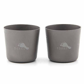 Набір чарок з титану, стопки титанові Toaks 30 мл х 2 шт