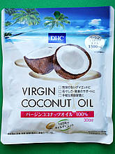 Кокосовое масло DHC в капсулах для похудения (Virgin Coconut Oil), 150 капсул на 1 месяц, Япония
