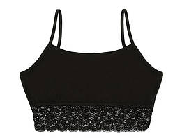 Топ підлітків для дівчинки "Черний", 14-15 років (рост 158-164)