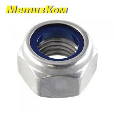 Контрайка M20 з нейлоновою вставкою, кл.пр. 8, DIN 985, оцинкована