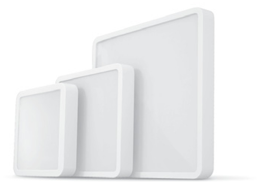 Світлодіодний світильник LED 18Вт 5000К 1440Lm накладної, квадратний Videx