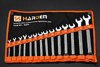 Набор ключей рожково-накидных 14 предметов, 8-24 мм Harden Tools 540101