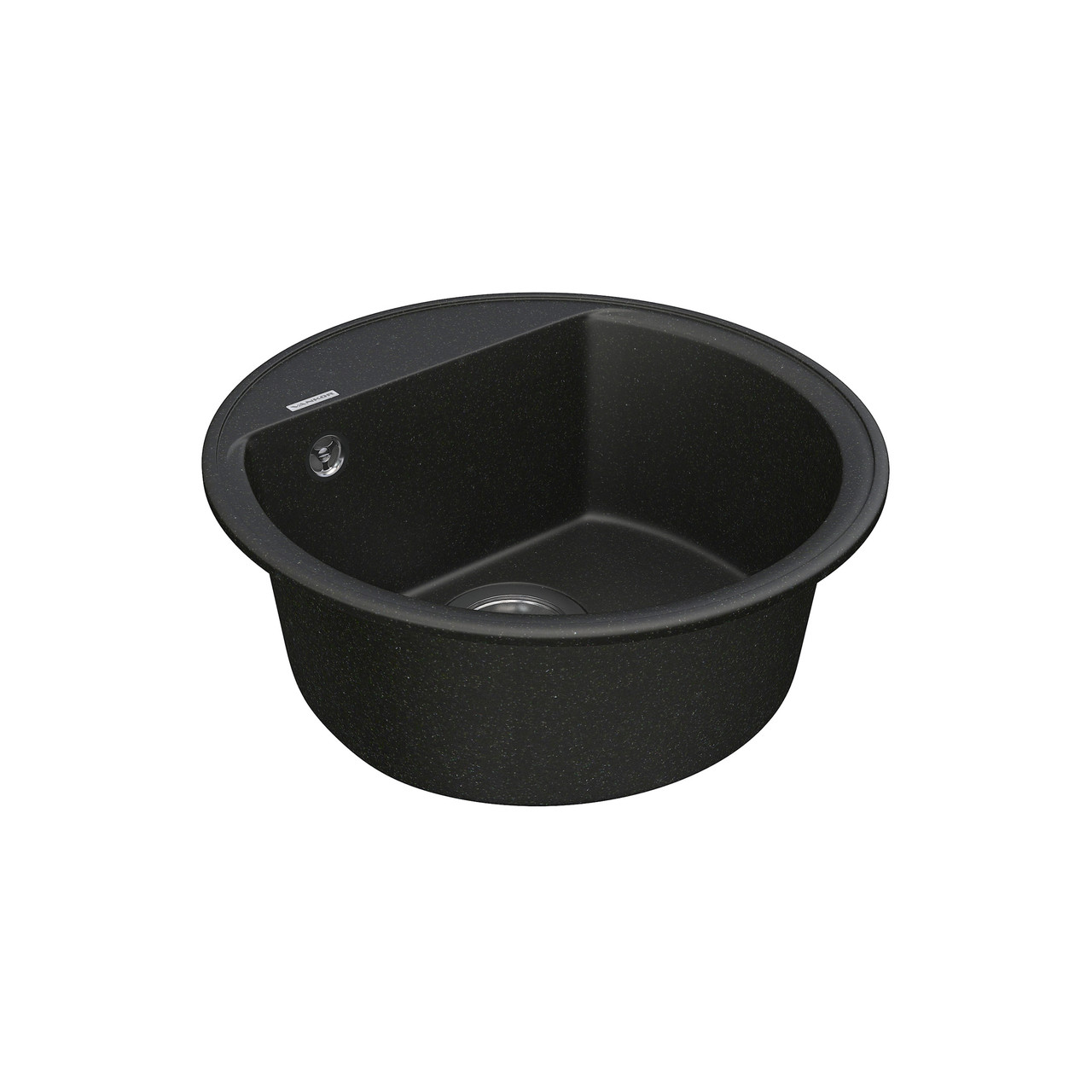 Мийка кварцова VANKOR Easy EMR 01.45 Black сифон автомат
