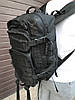 Тактичний рюкзак чорний 35 літрів, фото 7