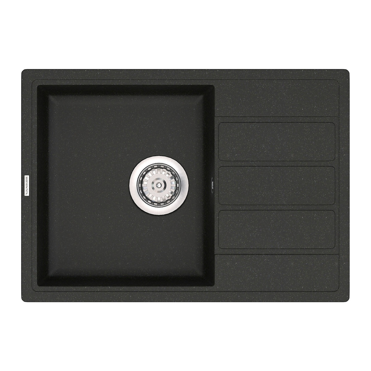Мийка кварцова VANKOR Easy EMP 02.62 Black