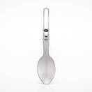 Титанова складна ложка Keith 185 мм, фото 4