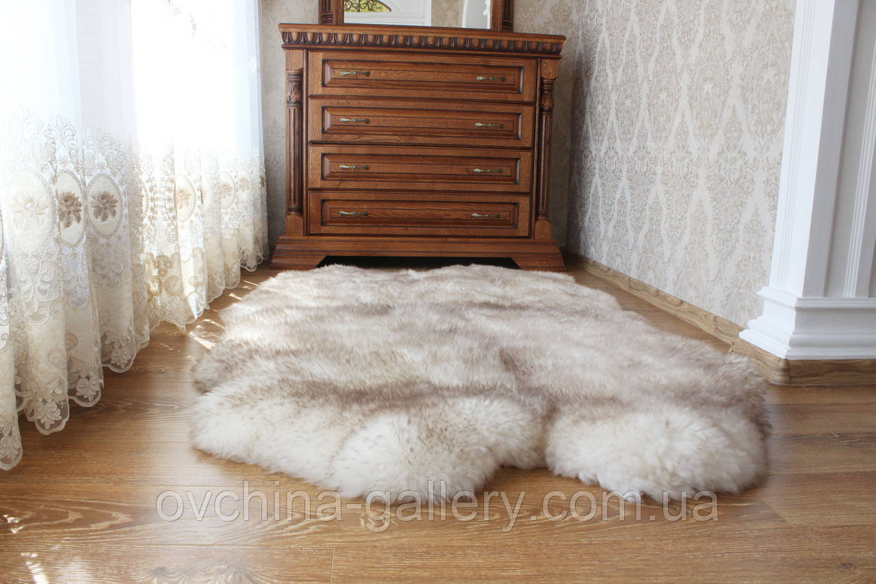 Ковер из 4-х овечьих шкур пепельный: продажа, цена в Ивано-Франковске ...