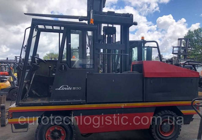 Бічний навантажувач Linde S50., фото 1