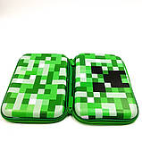 Пенал шкільний Minecraft Creeper жорсткий, фото 2