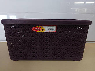 Кошик із кришкою "Колосок" 12 літрів