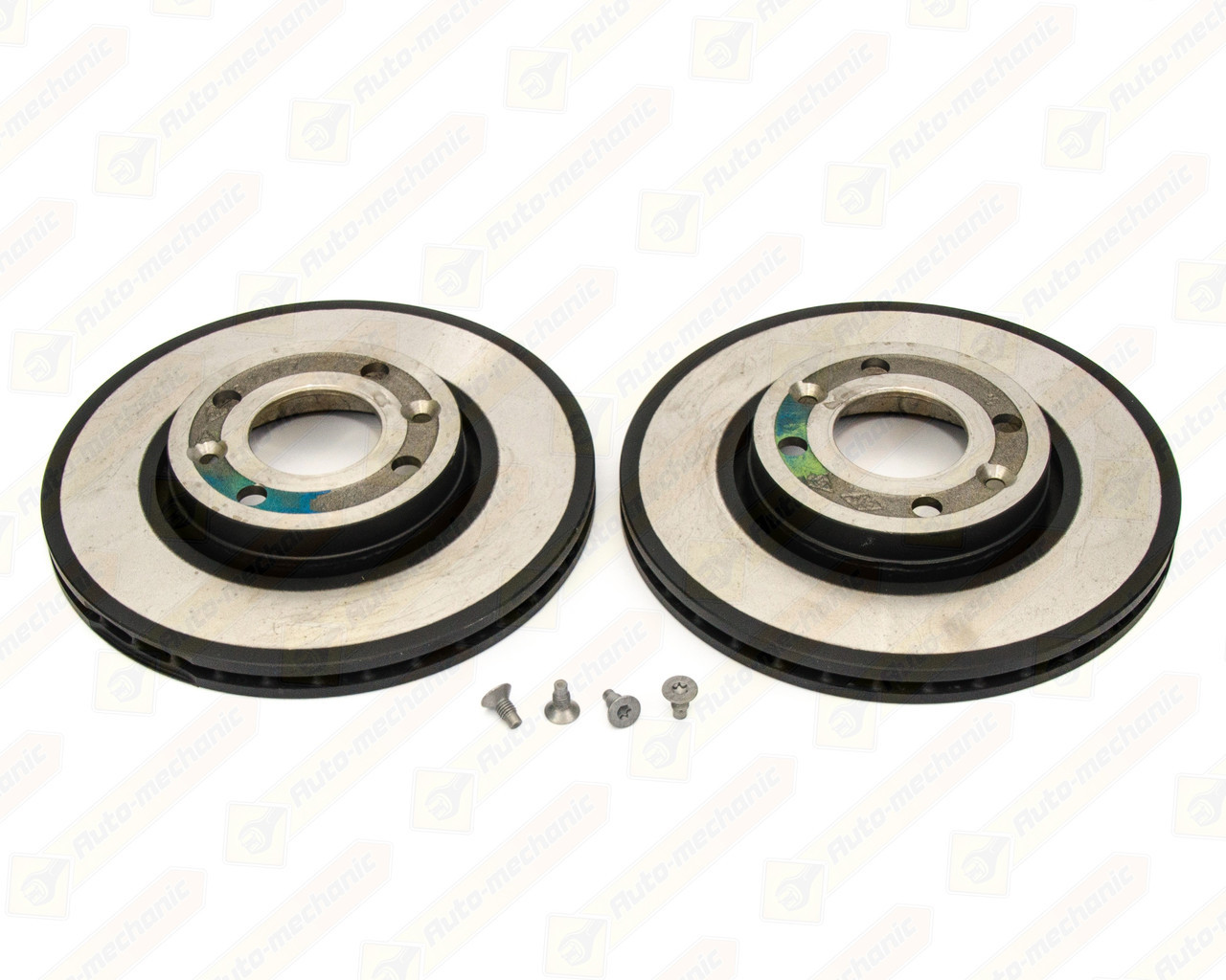 Гальмівний диск передній 258mm. (2шт.) на Renault Dokker 2012-> — Renault (Оригінал) - 402067501R
