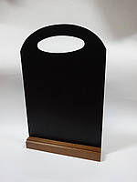 Менюхолдер крейдяний з ручкою (А4)