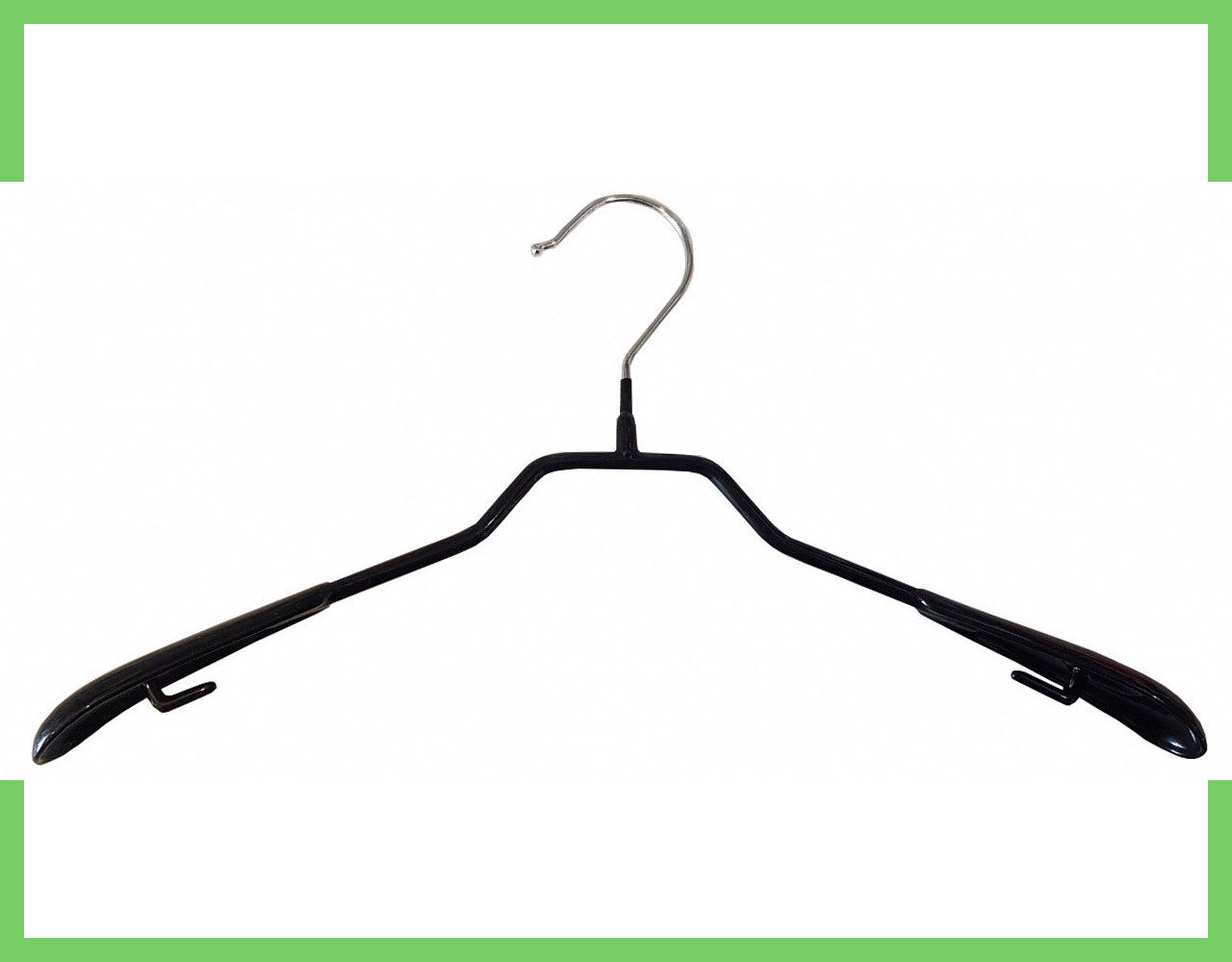 Плічка вішалки силіконова для одягу без перемички 42 см (Чоловіча)