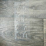 Пластикова форма для шоколаду Цифри, фото 5