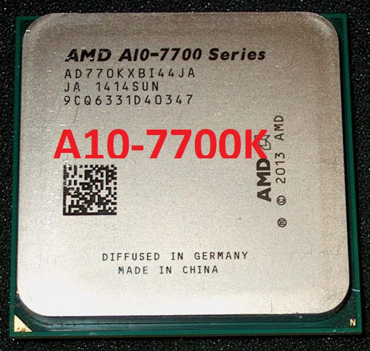 ТОПОВИЙ ПОТУЖНИЙ Проц AMD sFM2+ ATHLON A10-7700K - 4 ЯДРА по 3.4 Ghz (TurboBOOST 3.8 GHZ ) кожне AD770KXBI44JA, фото 1