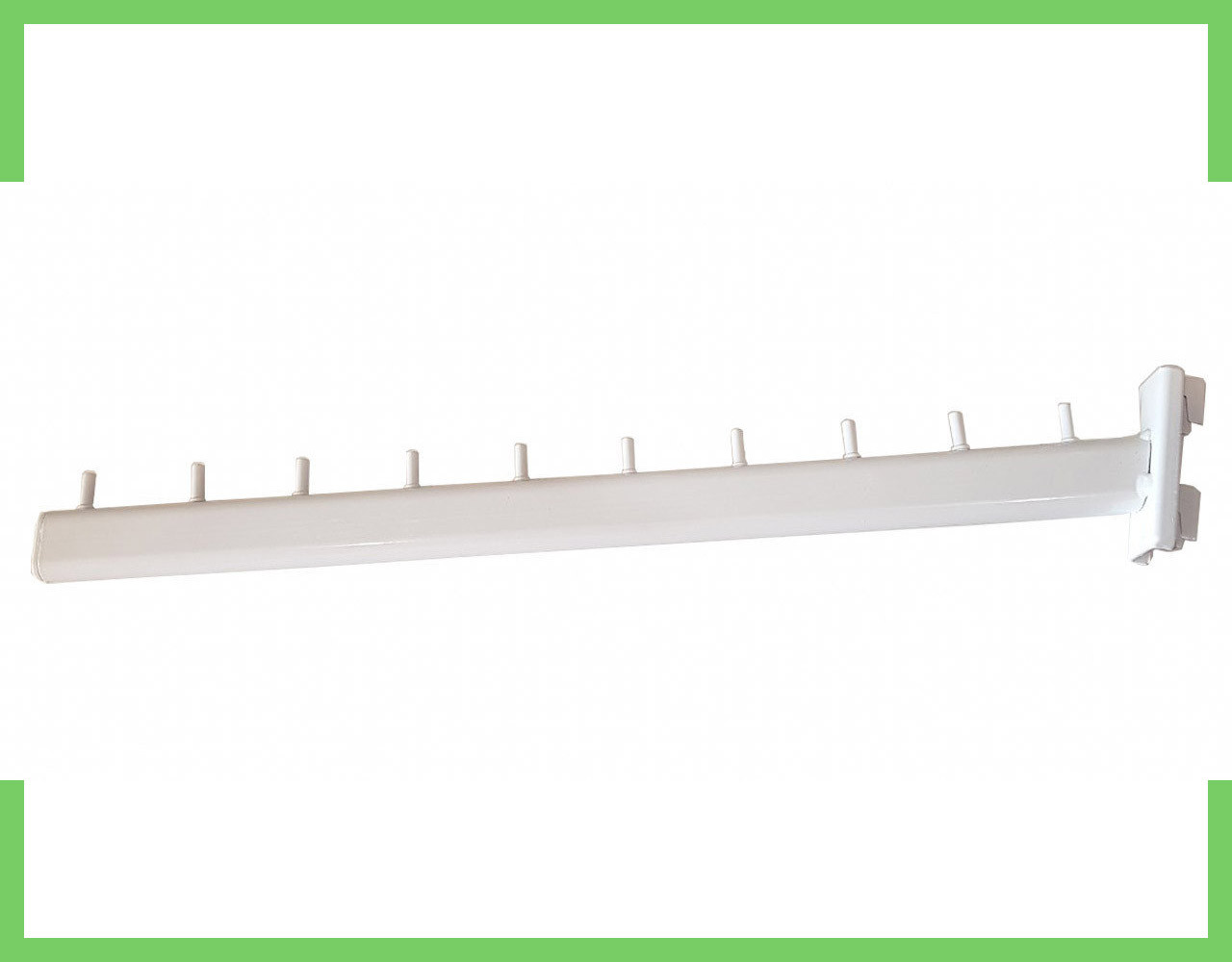 Кронштейн (Флейта) в рейку 45-см (10 цвяшків), фото 1