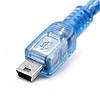 Кабель USB - Mini USB (USB 2.0 AM/5p) 3 метра Blue (5123), фото 4