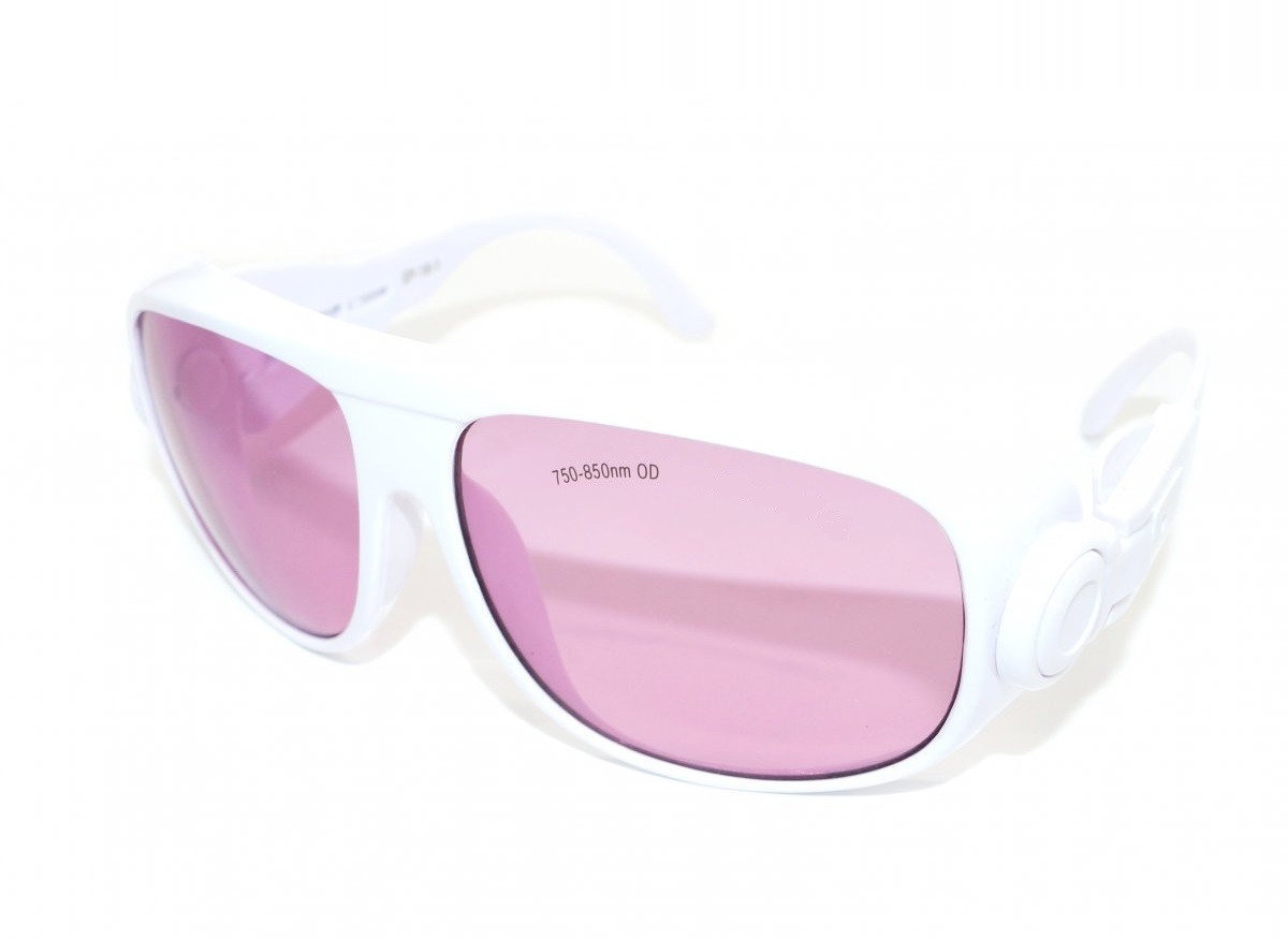 Очки защитные LSG-11 оправа 1 190-380 и 750-860 nm. O.D.4+ для лазера ...