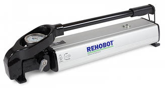 PHS80-2400 Rehobot — Гідравлічний ручний двоступеневий насос із манометром