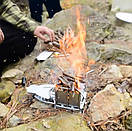 Туристична дров'яна пічка з турбо наддувом Vital Airwood stove BRS-116 Піч щепочниця.., фото 4