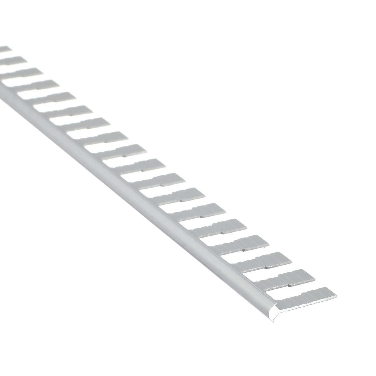 Алюмінієвий профіль для плитки Braz Line 6.5х25х2700 мм срібло 6102-10 (уп - 10)