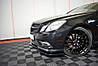 Спліттер Mercedes C207 A207 (09-12) AMG Line тюнінг обвіс, фото 3