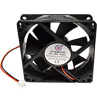 Кулер AV-8025M24S 80x80x25 mm, 24V, 0.12A, 2 дроти