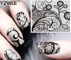 Наклейки для нігтів А635