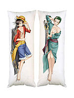 Подушка дакимакура Ван Пис One Piece декоративная ростовая подушка для обнимания