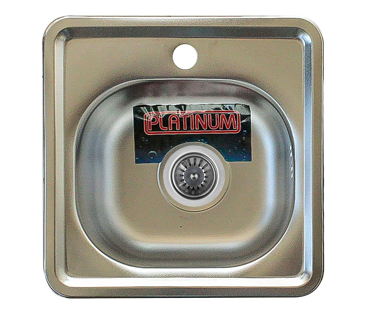 Кухонна мийка Platinum 3838 Polish 0,6 мм