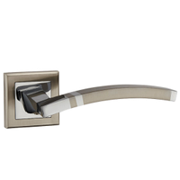 Дверные ручки Punto NAVY QL SN/CP-3 матовый никель /  хром