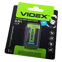 Батарейка Крона VIDEX 6LR61 9V