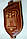 Дерев'яний герб Житоміра з різзю 200х300х18 мм, фото 9