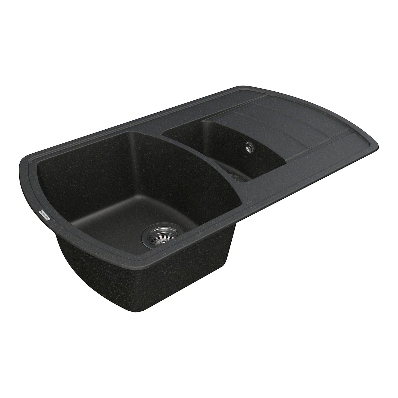 Мийка кварцова VANKOR Norton NMP 04.86 Black сифон автомат