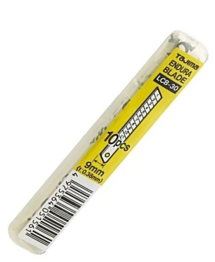 Сегментні леза Tajima LB30S Endura Blade, кут нахилу 60°, 9 мм (10 шт.)