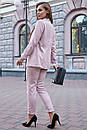 Рожевий брючний костюм 3592 Seventeen 44-50 розміри, фото 2