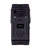 Телефон рація кнопковий мобільний захищений на 2 сім карти з функцією Powerbank Sigma X-treme DZ68 чорний, фото 2
