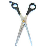 Ножиці перукарські філіровочні навчальні  6.0 SPL 91301, фото 5