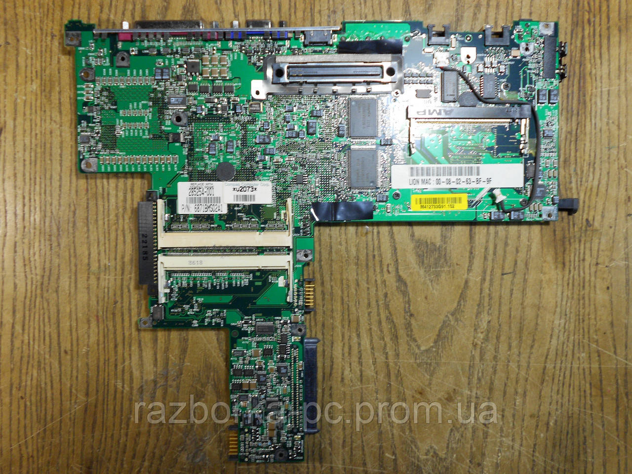 Материнская плата 6870BM107A1 ноутбука Compaq PP2130 - фото 2 - id-p675327868