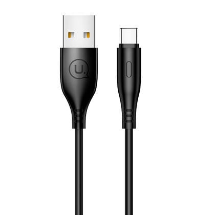 Кабель Usams US-SJ267 USB - Type-C U18 series 100см Чорний (SJ267USB01), фото 1