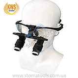 Бінокулярні лупи (призма Кеплера) - KWS FD-501K x6.0, фото 3