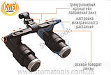 Бінокулярні лупи (призма Кеплера) - KWS FD-501K x6.0, фото 5